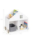 Children´s Bookshelf On Wheels