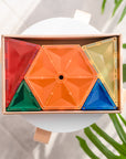 Rainbow Geometry Pack 30 pc