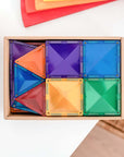 Connetix Magnetic Tiles - Rainbow Starter Pack 60 pc