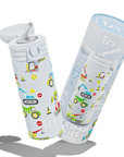 IZY Kids Thermos Bottle - Blue Machines - 350ML