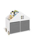 Children´s Bookshelf On Wheels