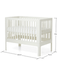 Baby bed, 120x70 cm, Cream
