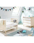 Starter Set 'Flow' - Cot Bed & Wide Changing Unit