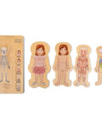 My body puzzle. girl