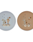 Pil Bioplastic (PLA) Plate 2 Piece