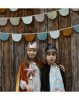“Black Sequins” Fairy-tale Crown and Wand Magic Set
