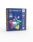 Light Star Pack 28 pc packaging featuring colorful magnetic tiles and a light-up tile.