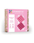 Pastel Pink & Berry Base Plate 2 pc packaging showcasing magnetic tiles in soft pastel colors.