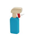 Wooden spray bottle from the Cleaning Set, features colorful design for imaginative play and learning.