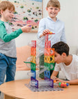 Connetix Magnetic Tiles - Rainbow Ball Run Pack 92 pc
