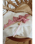 “Pink Sequins” Crown and Wand Magic Set