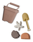 Millan silicone beach set-Brown color mix