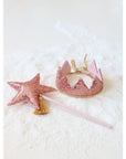 “Pink Sequins” Faire-tale Crown and Wand Magic Set
