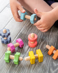 TickiT Rainbow Wooden Nuts & Bolts