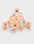 TickiT Wooden Kaleidoscope Blocks – Pack of 20