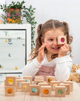 TickiT Wooden Kaleidoscope Blocks – Pack of 20