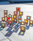 TickiT Wooden Kaleidoscope Blocks – Pack of 20