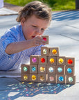 TickiT Wooden Kaleidoscope Blocks – Pack of 20