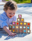 TickiT Wooden Kaleidoscope Blocks – Pack of 20