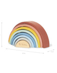 Houten regenboog 'Ruby'