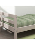 Single Bed, 90x200 cm, Grey