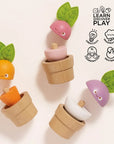 Le Toy Van Stacking Wooden Veggies