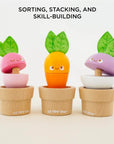 Le Toy Van Stacking Wooden Veggies
