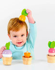 Le Toy Van Stacking Wooden Veggies