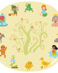 Timio Disc Pack Set 4 illustration featuring fairy tale characters and nature themes.