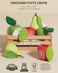Le Toy Van Smoothie Fruit Wooden Market Crate