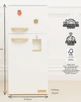 Wooden Fridge Freezer