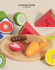 Le Toy Van Wooden Chopping Board and Play Food