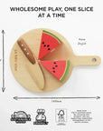 Le Toy Van Wooden Chopping Board and Play Food