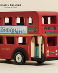 Le Toy Van London Wooden Bus