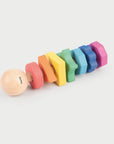 TickiT Rainbow Wooden Shape Twister