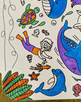 Oceaan kleurbaar placemat