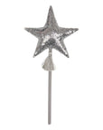 “Silver Sequins” Wand