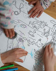 Kleurbare placemat