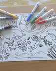 Oceaan kleurbaar placemat