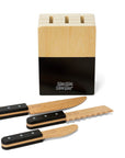 Knife Block with 3 knives