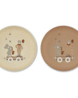 Pil Bioplastic (PLA) Plate 2 Piece