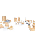 Doll’s house furniture, 20 parts