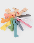 Rainbow Wooden Keys
