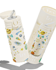 IZY Kids Thermos Bottle - Yellow Space - 350ML