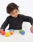 Rainbow Wooden Eggs