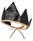 “Black Sequins” Crown