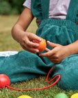 TickiT Wooden Lacing Fruits