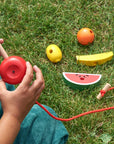 TickiT Wooden Lacing Fruits
