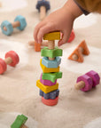 TickiT Rainbow Wooden Nuts & Bolts