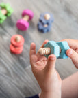 TickiT Rainbow Wooden Nuts & Bolts